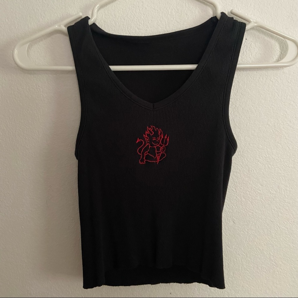 Brandy melville devil tank top